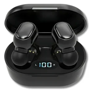 Auriculares Bluetooth Fanpro E6s Superior A6s Pantalla Led Color Negro