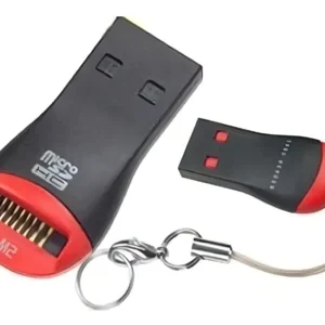 Lector Memoria Usb Adaptador Micro Sd Celular Pc 2.0 Color Negro