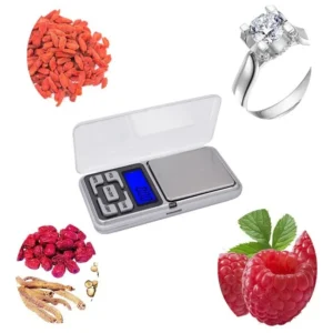 Mini Balanza Digital De Precision 500g / 0.1g Lcd Luz