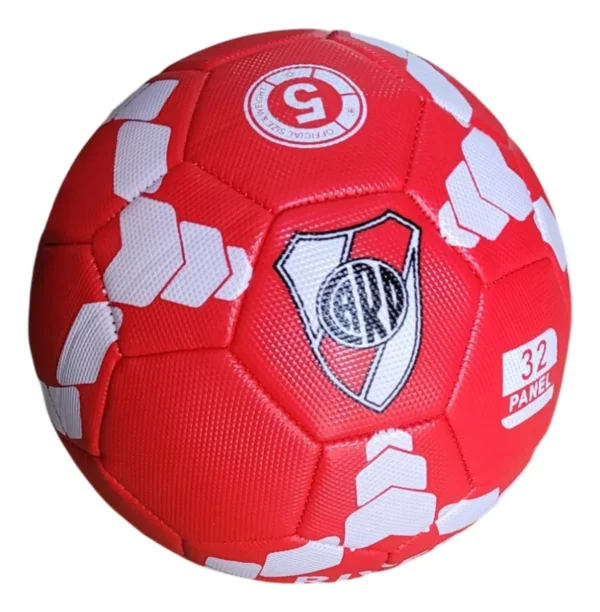 pelota de futbol river